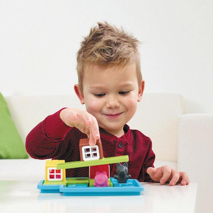 Produktbild Smart Games Die 3 kleinen Schweinchen (Deutsch, Italienisch, Niederländisch, Französisch, Dänisch, Norwegisch, Spanisch, Schwedisch, Portugiesisch, Finnisch)