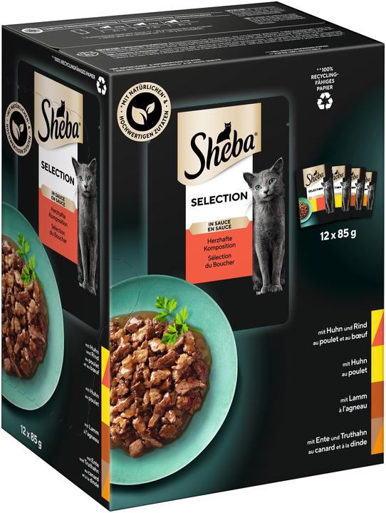 Image du produit Sheba Sélection (Adulte, 12 pcs, 1020 g)
