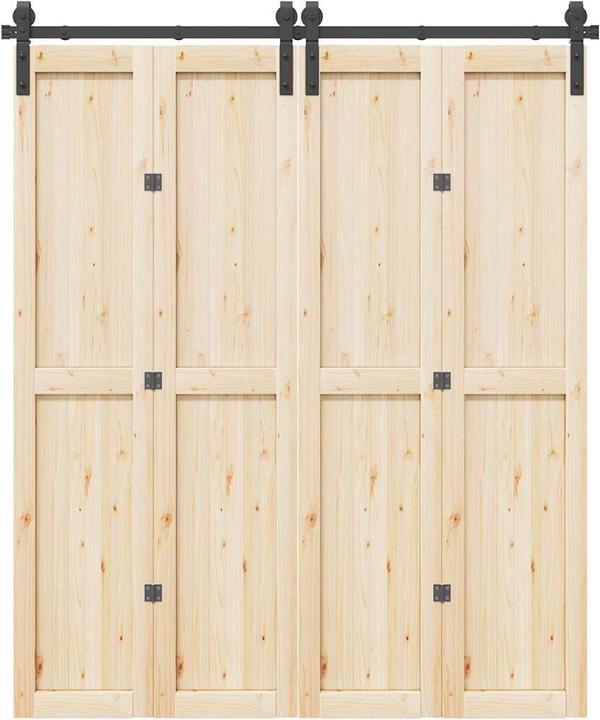 Image du produit vidaXL Schiebetür-Beschlagsatz