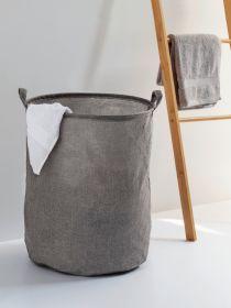 Actual product image Wenko Laundry bin Judy grey (69 l)