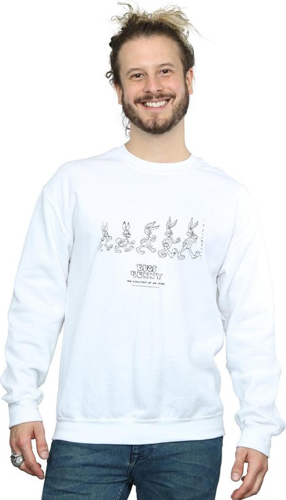 Immagine prodotto Looney Tunes Bugs Bunny Evolution Felpa Uomo (3XL)
