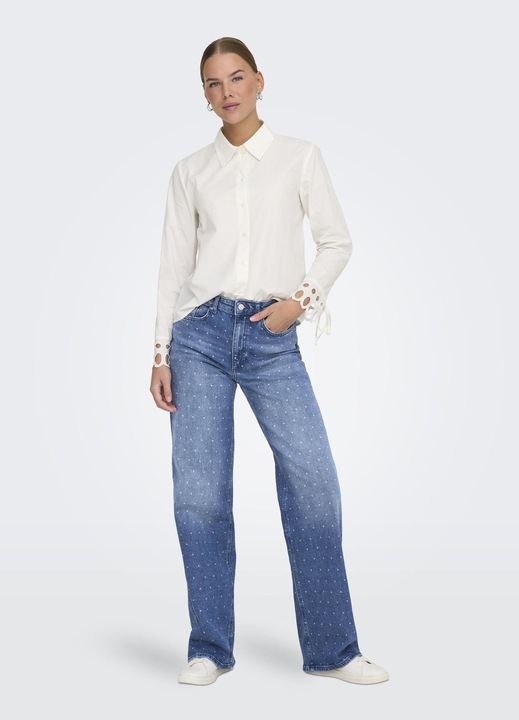 Image du produit Only ONLJUICY Hohe Taille Weiter Beinschnitt Jeans Jeans mit weitem Bein (28)