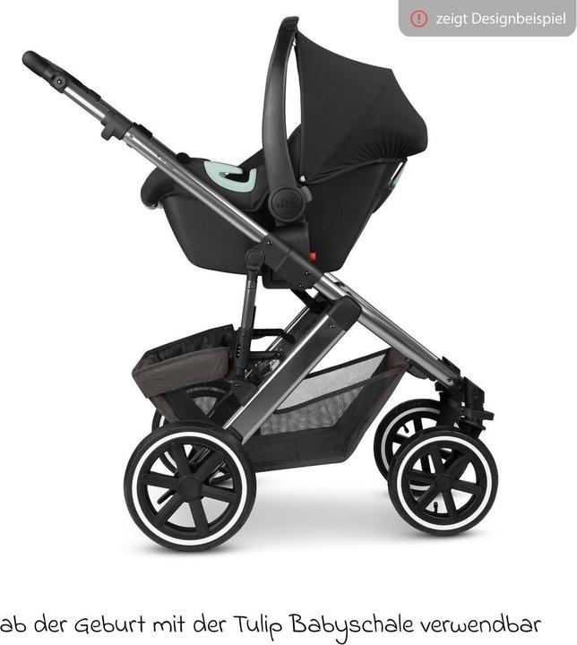 Produktbild ABC Design Kinderwagen 3 in 1 3in1 Kinderwagen-Set Salsa 5 Air - inkl. (0 Monate - 4 Jahre)