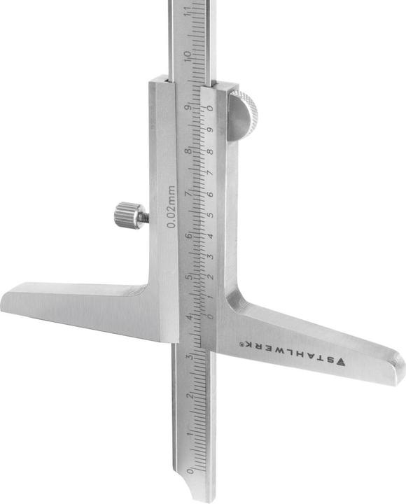 Immagine prodotto Stahlwerk Calibro di profondità 0-200 mm DIN 862 in acciaio inossidabile (20 cm)