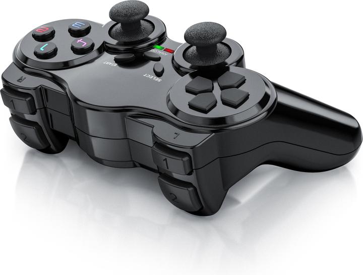Actual product image CSL PlayStation Controller, Wireless PS2 Gamepad, 2.4 GHz Wireless Adapter with Dual Vibration (PS2)