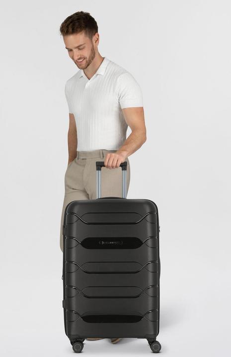 Actual product image Polestream Strz by Asteroid 4 Rollen Trolley L 74 cm mit Dehnfalte (92 l)