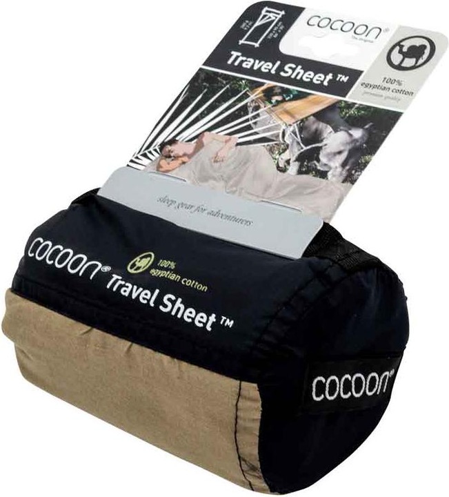 Actual product image Cocoon TravelSheet Egyptian Cotton (220 cm)
