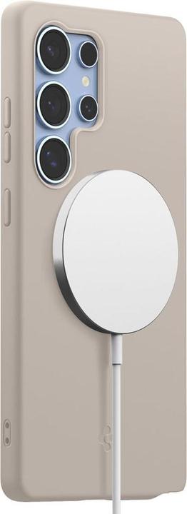 Actual product image Spigen Silicone Fit Mag case for Samsung Galaxy S25Ultra - titanium (Samsung Galaxy S25 Ultra)