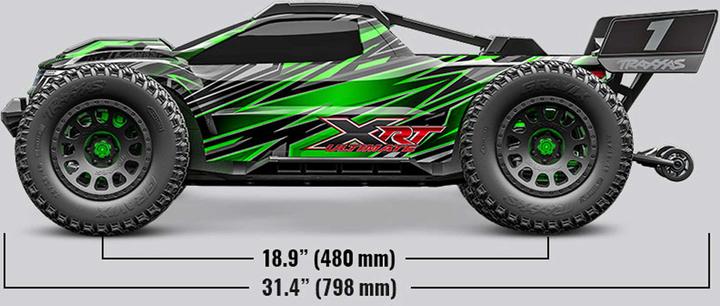 Actual product image Traxxas Xrt Ultimate 4x4 Vxl Blue 1/7 Race-Truck Rtr Brushless Without Battery And Charger (Limited V (RTR Ready-to-Run)