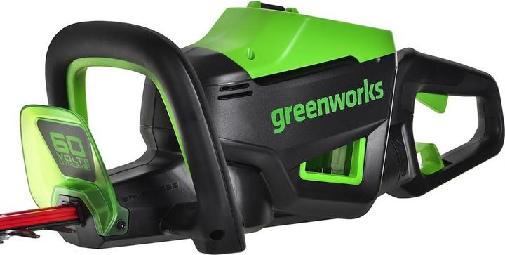 Actual product image Greenworks 60V Nożyce do żywopłotu GD60HT61 (Rechargeable battery operated)
