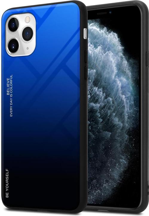 Produktbild Cadorabo TPU 2 Farben Glas Cover (Apple iPhone 11 Pro Max)