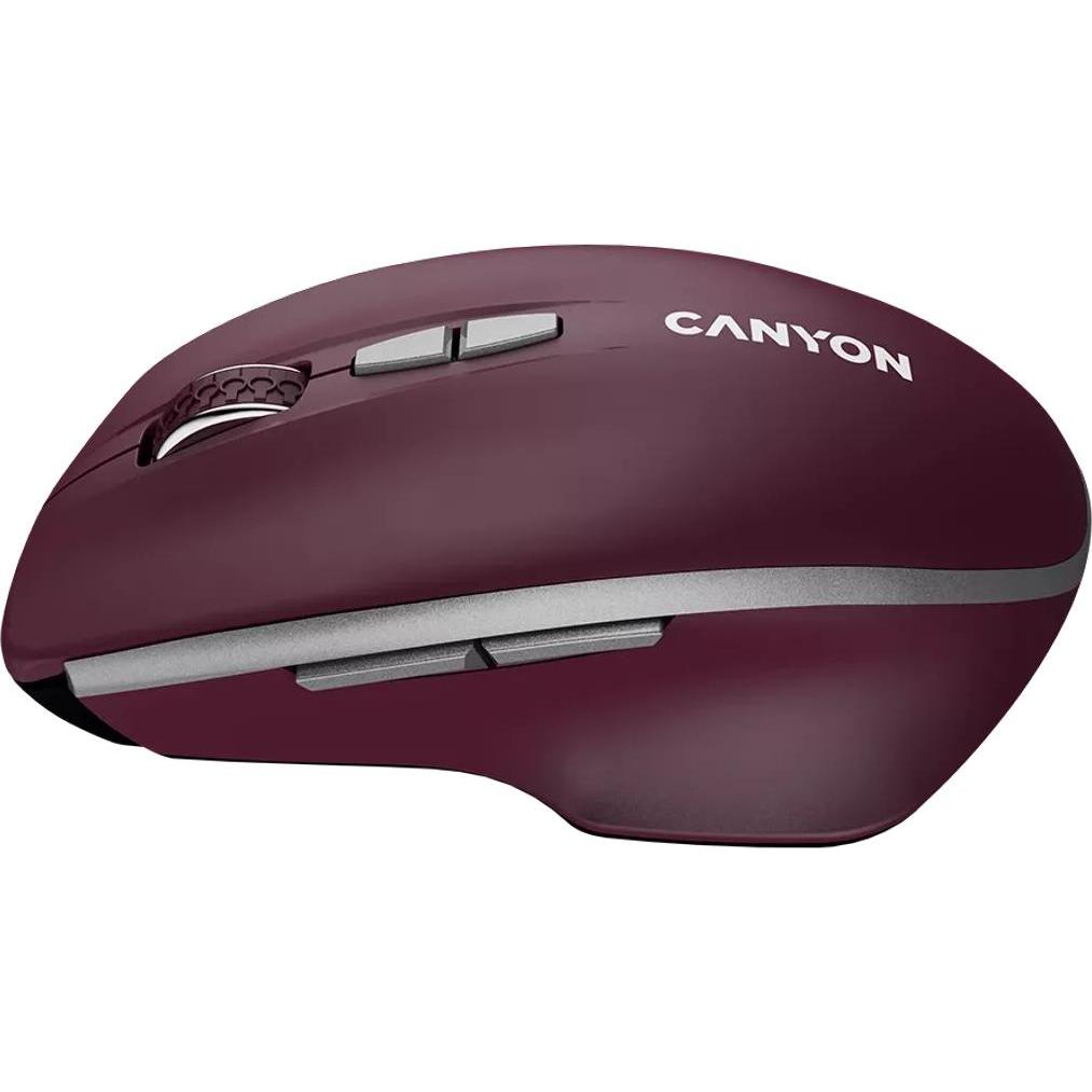 Thumbnail - Canyon MW-21, Wireless optical mouse, USB rec., Blue LED sensor, 800/1,200/1,600 dpi, 3 buttons, bur (Kabellos), Maus, R...