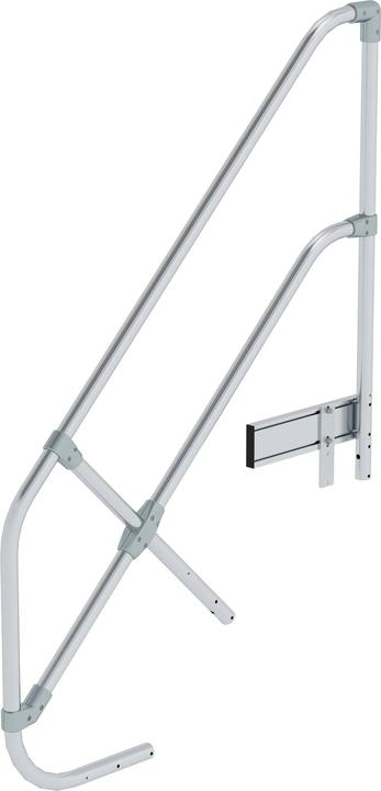 Actual product image kaiserkraft Railing one-sided for work platform mobile one-sided 5 steps (Scaffolding, 203 cm)
