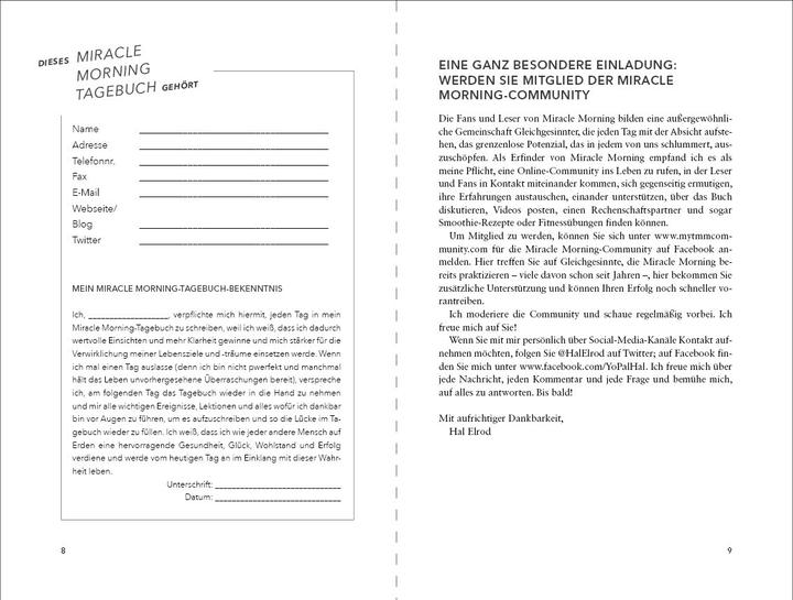 Image du produit Miracle Morning (Allemand, Hal Elrod, 2017)