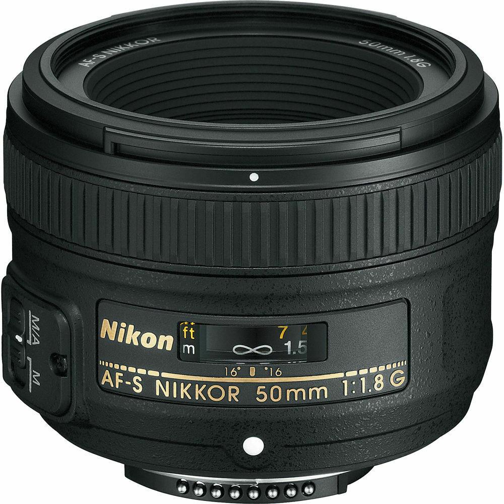 Thumbnail - Nikon AF-S Nikkor 50mm f/1.8G (Nikon F, Vollformat), Objektiv, Schwarz