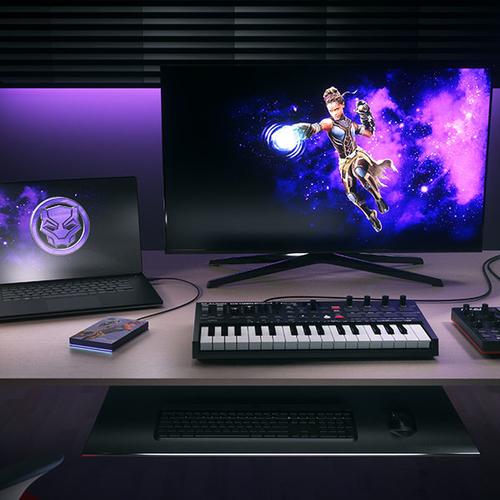 Immagine prodotto Seagate Disco rigido da gioco FireCuda da 2TB USB 3.0 Shuri Edizione Speciale (2 TB)