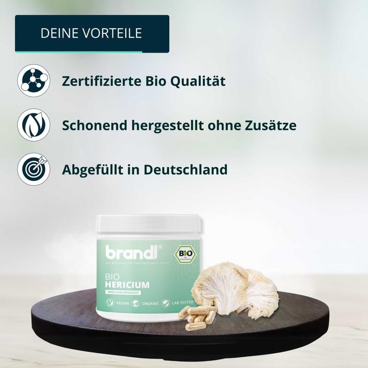Produktbild Brandl Vitalpilz Vegan (1 Stück, Kapseln, 75 g)