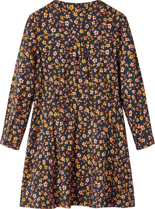 Immagine prodotto VidaXL Abito da bambino con maniche lunghe blu navy 128,Materiale: 100 (128)
