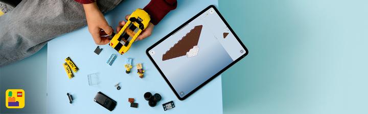 Produktbild LEGO Gelbes Taxi (60487, LEGO City)