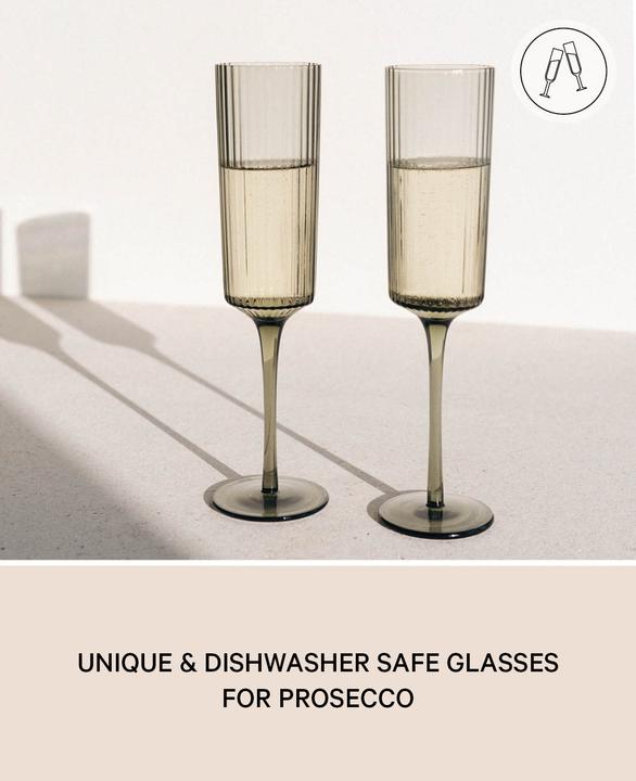 Image du produit Esmée Lot de 2 verres à prosecco Oskar (22 cl, 2 Verres)