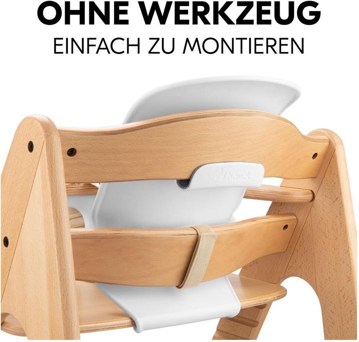 Produktbild Hauck Hochstühle Hochstuhl Beta Plus Natural - im Sparset (Hochstuhl, Treppenhochstuhl)