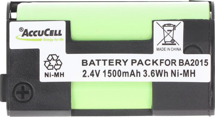 Actual product image XCell Akku passend für Sennheiser BA2015 Akku G2, G3, 009950 BA 2015, System 2015 (1600 mAh)