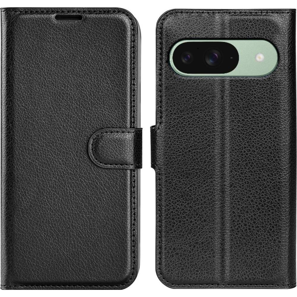 Thumbnail - Screenguard Google Pixel 9 Leather Guard Lederhülle (Google Pixel 9), Smartphone Hülle, Schwarz