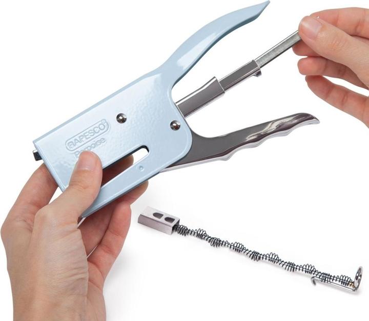 Actual product image Rapesco Porpoise stapling pliers, light blue (50 Sheets)