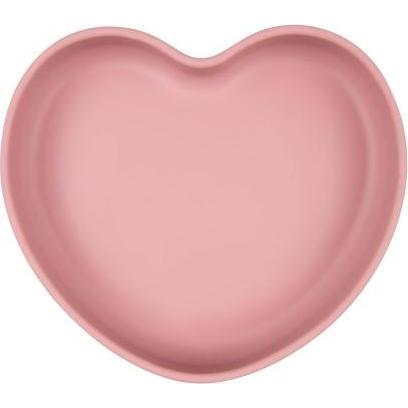 Canpol, Kindergeschirr + Kinderbesteck, Silicone Suction Plate Heart