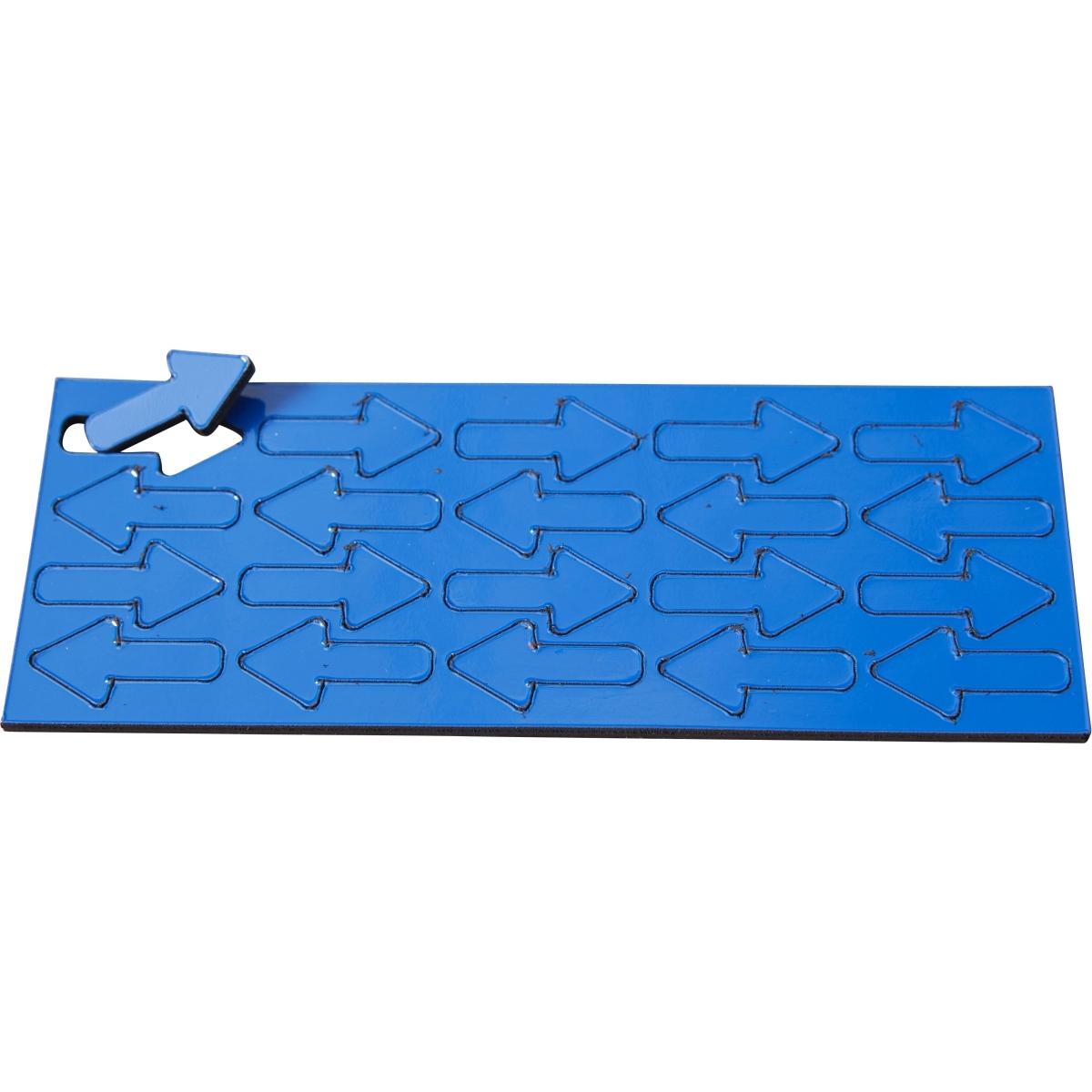 Ultradex, Magnet, Magnetische Symbole Pfeil 22,5x12mm VE=20 Stück dunkelblau (20 x)