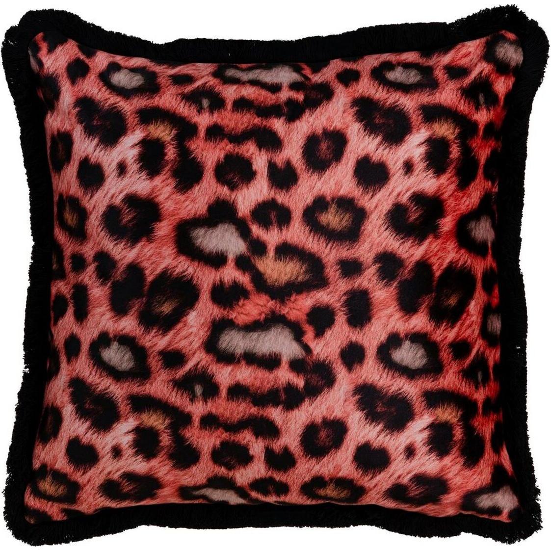 Natec, Dekokissen, Kissen Orange Leopard 45 x 45 cm (45 x 45 cm)