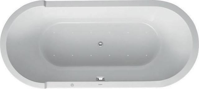 Actual product image Duravit Oval whirlpool tub STARCK 170 l 180x80 we 2 RS Combi-System P (170 l, 180 cm, 80 cm)