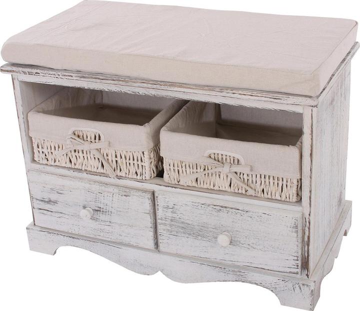Creme, Shabby Weiss, Weiss