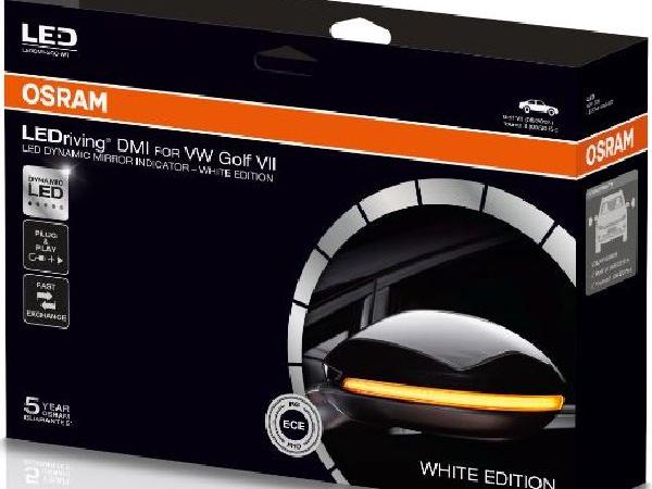 Image du produit Osram LEDriving dynamic mirrorbl. Golf 7 Set white
