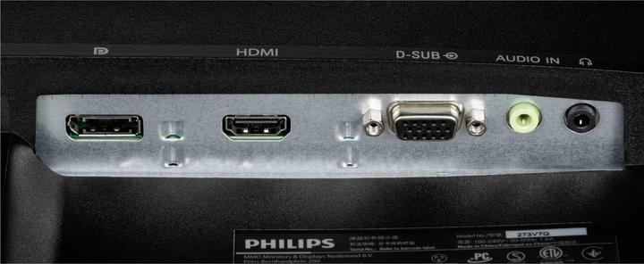 Actual product image Philips 273V7QJAB/00 (1920 x 1080 pixels, 27")