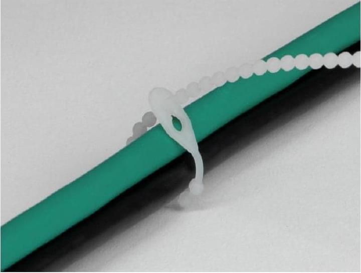 Produktbild Delock Blitzbinder wiederverwendbar L 180 x B 3,6 mm 100 Stück (Kunststoffkabelbinder, 180 mm, 100 Stk.)