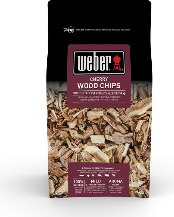 Actual product image Weber Cherry smoking chips