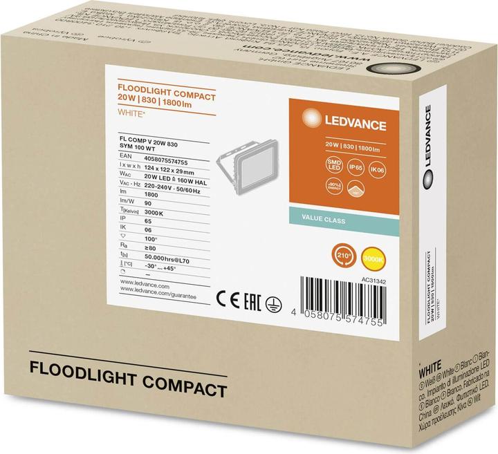 Immagine prodotto Ledvance Proiettore LED (1800 lm, IP65)