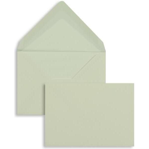 Blanke, Briefumschlag, Briefumschläge 125x176mm (DIN B6) 100g/qm gummiert VE=100 Stück ivory (100 x)