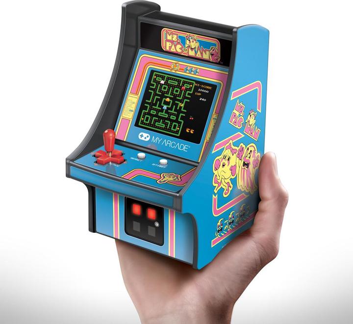 Actual product image MyArcade My Arcade MS. Pac-Man Collectible Micro Player Retro Arcade Machine - 6 Inch