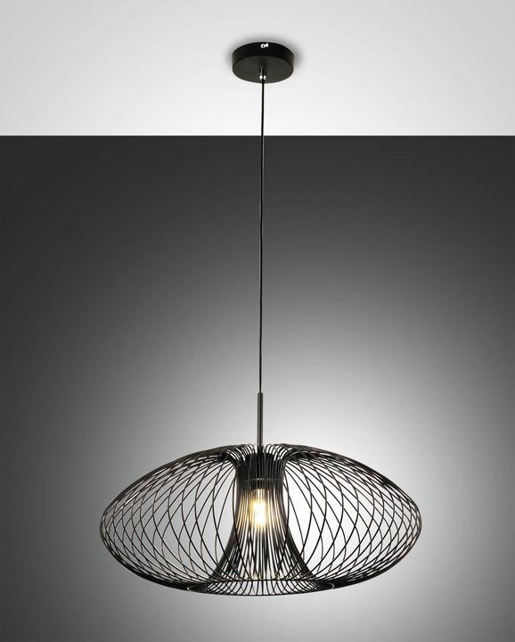 Immagine prodotto Fabas Luce 370640101Lampada a sospensione Fassa nera (E27)