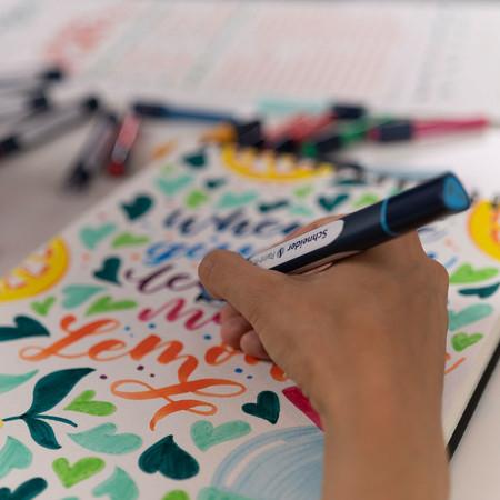 Produktbild Schneider Paint-It 040 27 Teile Brush-Pens farbsortiert (Mehrfarbig, 1 mm, 27 x)