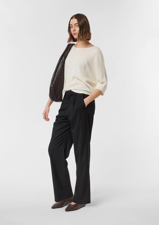 Image du produit Comma Strickpullover Kaschmirpullover mit Fledermausärmeln (S)