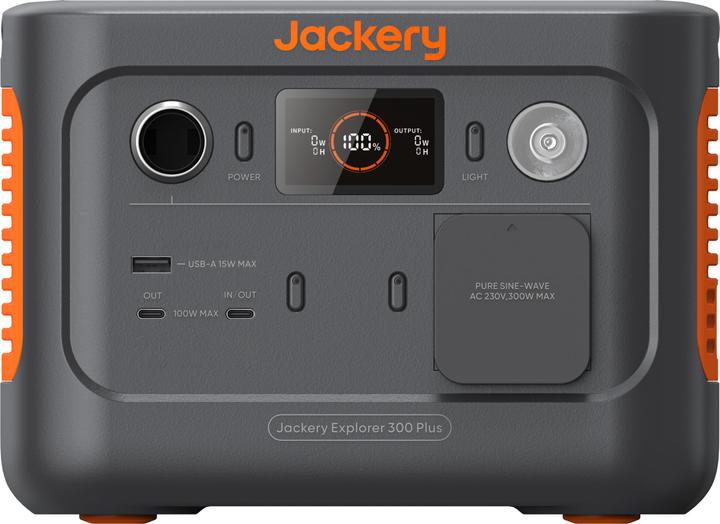 Immagine prodotto Jackery Explorer 300EU Plus (288 Wh, 3.75 kg)