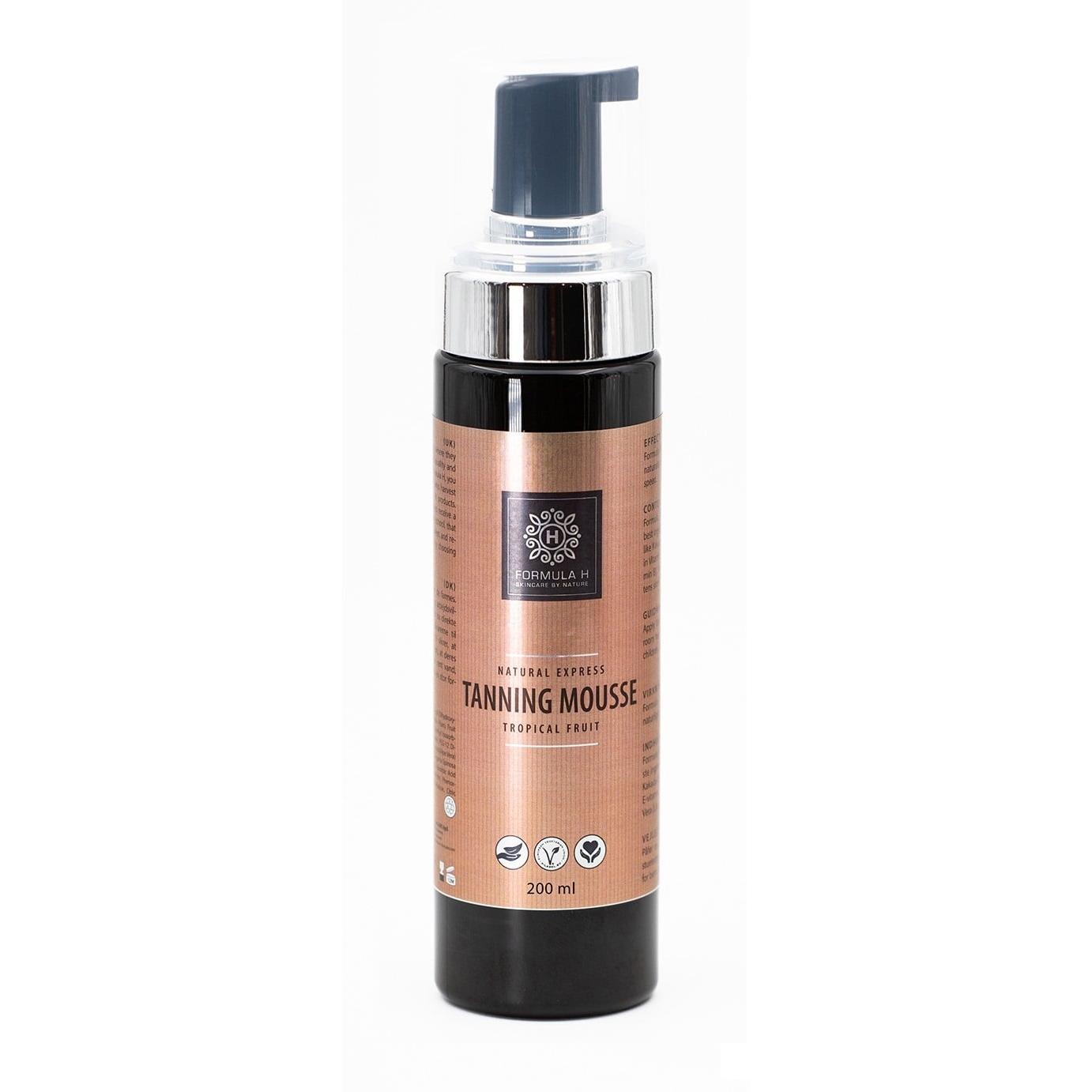 Thumbnail - Formula H Skincare, Selbstbräuner, Formula H - Tanning Mousse Natural Express 150 ml (Selbstbräunungsschaum, 200 ml)