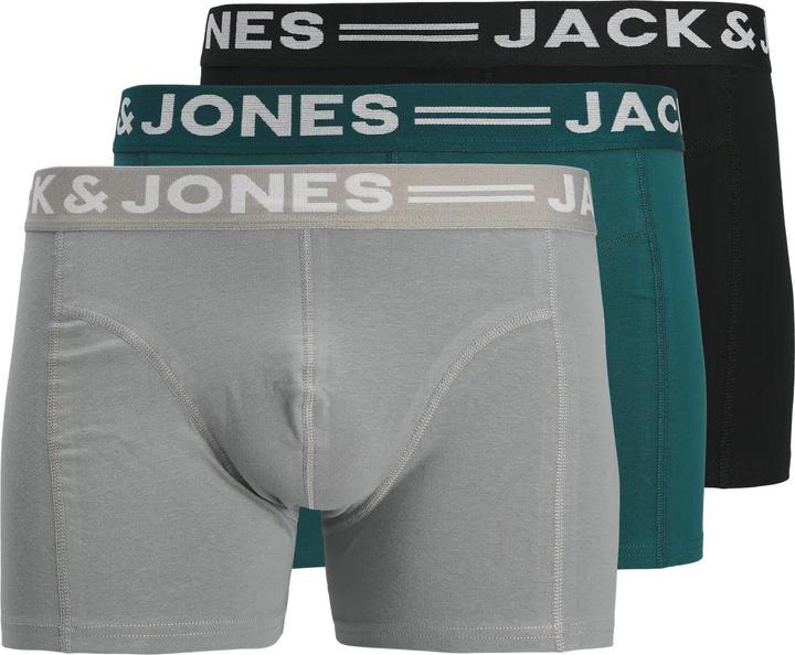 Immagine prodotto Jack & Jones Sense Trunks 3-Pack Noos (3XL, confezione da 3)