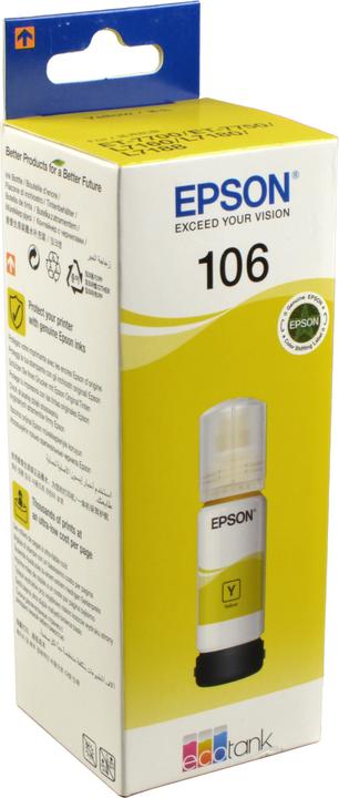 Image du produit Epson 106 EcoTank Ink (Y)