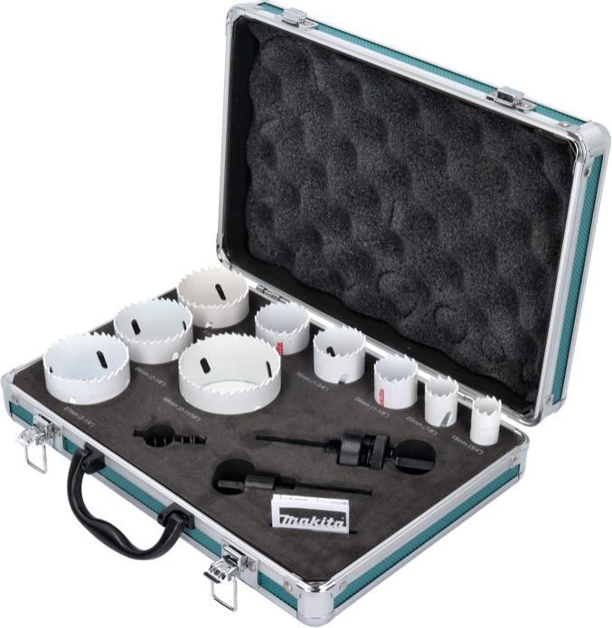 Produktbild Makita Lochsägen-Set (19, 22, 29, 35, 38, 51, 54, 57, 68 mm)