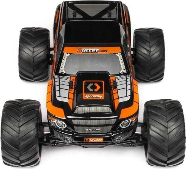 Produktbild HPI Karosserie bemalt Bullet Flux MT (Schwarz)