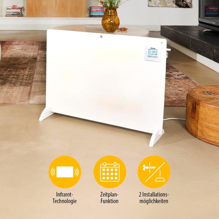 Produktbild Tristar KA-5094 Infrarood Paneelverwarming - 550 Watt - Instelbare Thermostaat - (550 W)